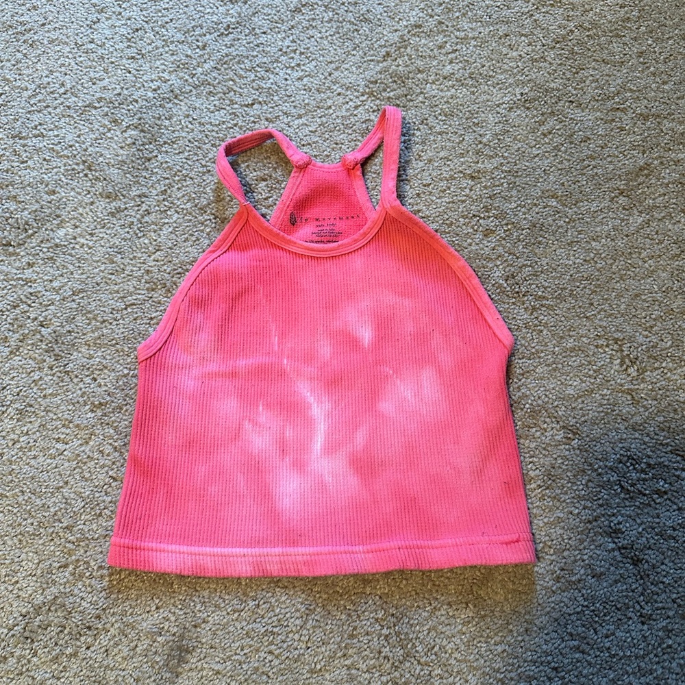 Free People happiness runs tank pink XS/S